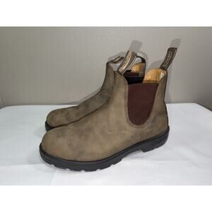 Blundstone 585 Chelsea Boots Rustic Brown Leather Men’s US 8 / AU 7 Shoes